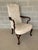 Description: Hickory Chair Mahogany Gooseneck Georgian Style Fireside Chairs - A Pair. High Quality Craftsmanship, Less...