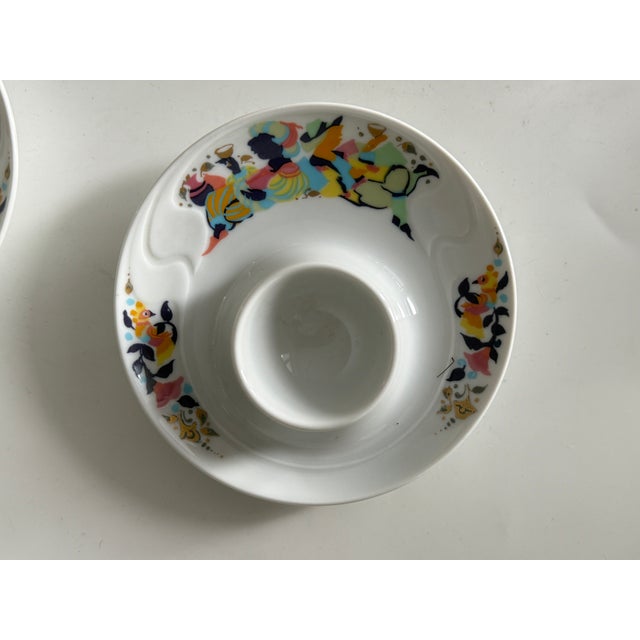 Series: Asimmetria Decoration: Abduction from the Seraglio Material: Porcelain Design: Bjørn Wiinblad Condition: Very good...