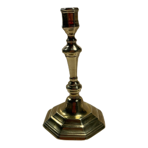Antique Louis XIV French Brass Candlestick