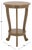 Contemporary Mary Pedestal Table in Desert Brown For Sale - Image 3 of 8