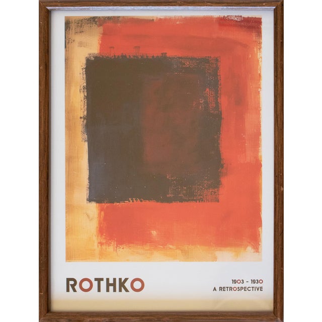 Abstract Rothko 1903-1930. A Retrospective, Two Framed Posters For Sale - Image 3 of 14