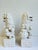 Vintage Blanc De Chine Chinese Ceramic Foo Dogs a Pair For Sale - Image 4 of 8