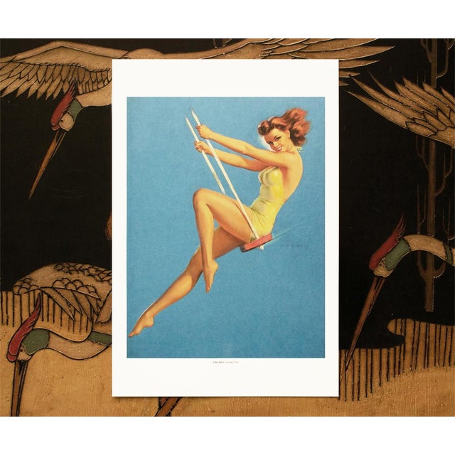 An excellent set of 15 reproductions of the vintage American pin-ups after artworks of different artists. Published in...