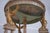 Vintage Louis XVI Marble Top Round Lamp Table W. Swans For Sale - Image 13 of 13