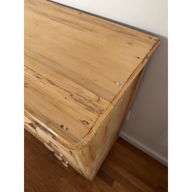 Late 19th Century Scrubbed Pine Chest of Drawers For Sale - Image 9 of 9