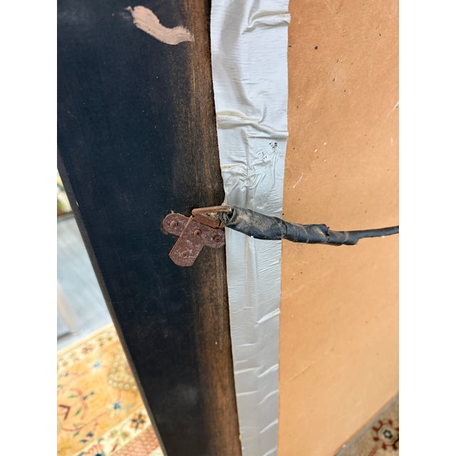 Glass In the Style of Donghia Vintage Wall Mirror For Sale - Image 7 of 15