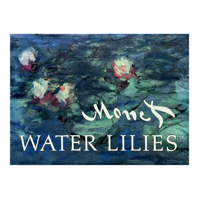 Water Lilies" Oversized Coffee Table Book1998 Chairish