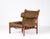 Brown Inca Easy Chair attributed to Arne Norell, 1970s For Sale - Image 8 of 16