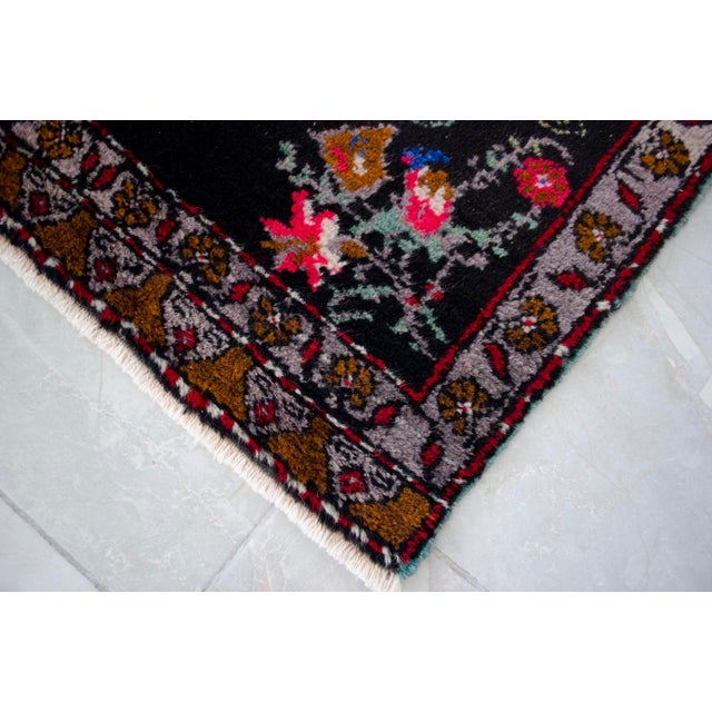 Red 1970s Small Rug, Entry Decor, Bath Mat, Kitchen Accent, Turkish Rug, Door Mat, Lundry Room Decor 1'11" X 3'3" For Sale - Image 8 of 9