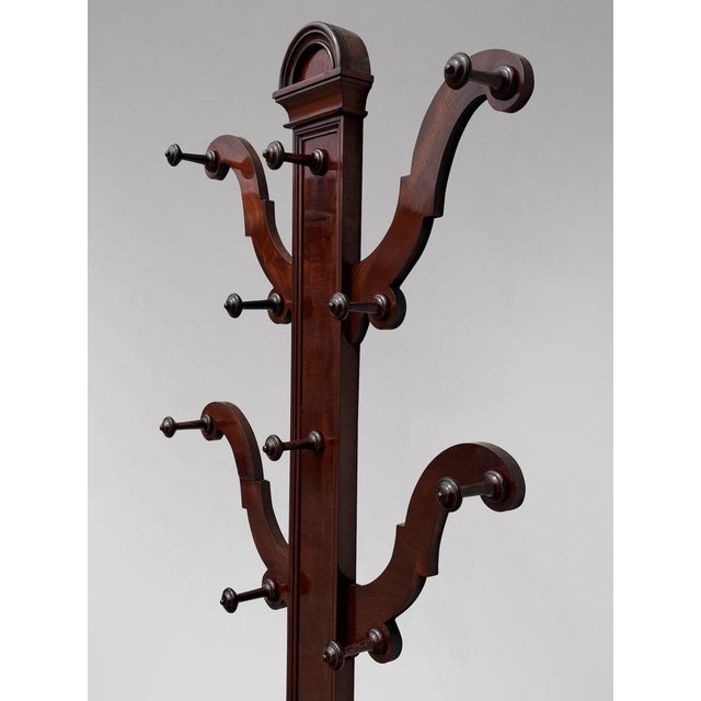 Victorian Mahogany Hall Stand, 1870s For Sale - Image 3 of 12