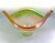 Glass Mid-Century Murano Pastel Swirls Zanfirico Organic Form Bowl For Sale - Image 7 of 13