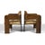 Pair of Italian Lounge Chairs Attributed to Tobias Scarpa For Sale - Image 10 of 13