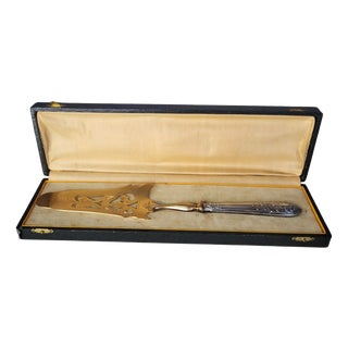Louis XVI Silver Pie Server from Brosse & Cie, 1890s For Sale