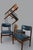 - Set of 4 vintage mid-century Scandinavian solid teak dining chairs, 1960s - Designer/maker unknown - Unique organic...