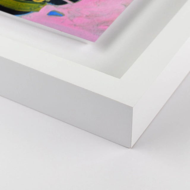 DESCRIPTION: Orange Tree by Jelly Chen in Black Framed Paper, Large Art Print SPECIFICATIONS: Type: Framed Paper. Framed...