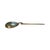 Late 20th Century 900 Silver Replica Roman Gooseneck Spoon For Sale - Image 4 of 5