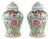 Pair of Republic Period Famille Rose ‘Pheasant & Peony’ General Jars, Signed Li Quanchang For Sale