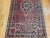 Red Vintage Persian Bidjar Gallery Rug, Hand-Knotted Wool, Geometric Medallion Pattern, Red & Navy, 5’ X 9’ For Sale - Image 8 of 12