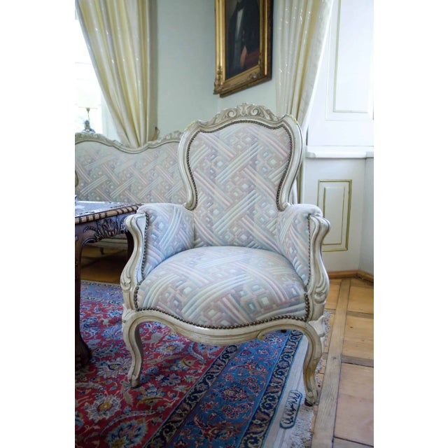 White Sofa Set by Ludvík Filip, Set of 5 For Sale - Image 4 of 6