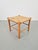 Mid-Century Modern Vintage Danish Rope Stool in Beech, 1960s For Sale - Image 3 of 10