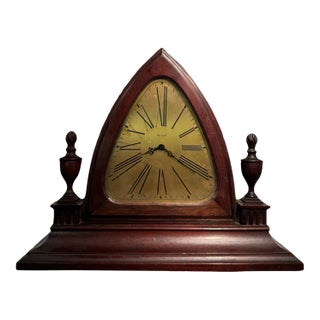 Antique Waltham Edwardian Desk or Mantel Clock For Sale