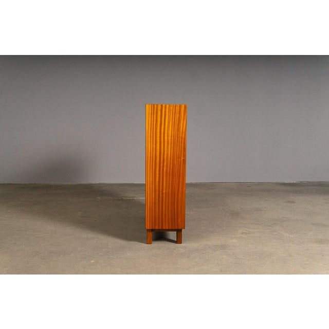 Small Mid-Century Mahogany Bookshelf For Sale - Image 4 of 12