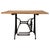 Brown Vintage English Cast Iron Table, 1900s For Sale - Image 8 of 12