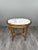 19th Century Louis XVI Oval Pedestal Table in Carved Wood and Marble, 1890s For Sale - Image 3 of 9