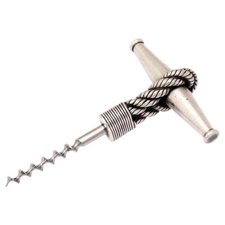 Hermès Nautical Wine Bottle Opener Corkscrew, C.1965 For Sale