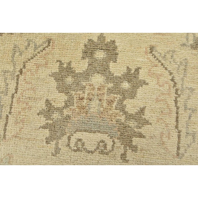 Textile Ziegler Runner 2'7'' X 8'10'' Beige Wool Hand-Knotted Oriental Rug For Sale - Image 7 of 12