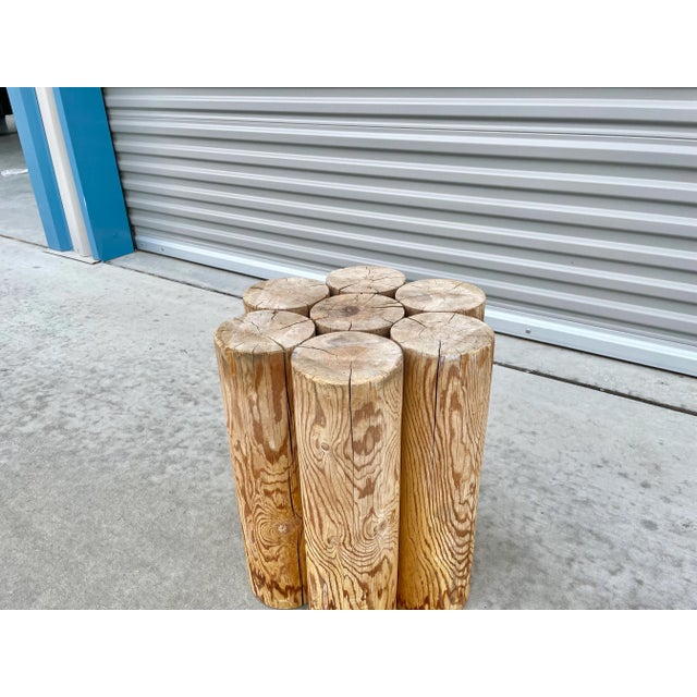 Vintage driftwood coffee table designed and manufactured in the United States circa 1930s. This amazing coffee table...