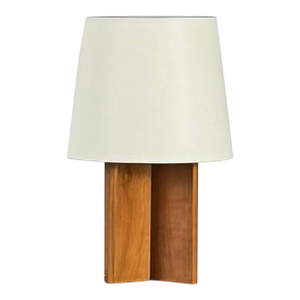 Orange Osage 'Croisillon' Lamp With Custom Paper Shade by Design Frères