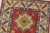 Kazak Runner 2’10” X 9’9” Red Wool Tribal Hand-Knotted Oriental Rug For Sale In Philadelphia - Image 6 of 13