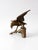 Mid-Century Modern Mid-Century Brass Eagle Sculpture For Sale - Image 3 of 10