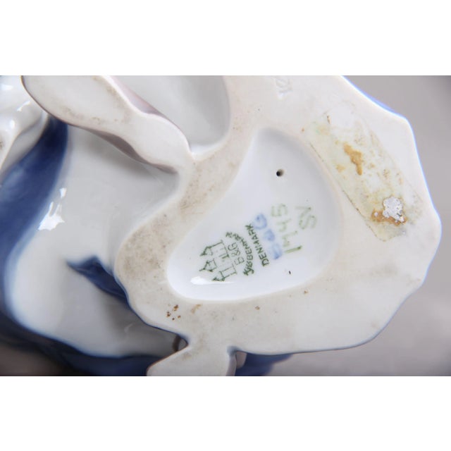 Girl with Cat Model 1745 by Ingeborg Plockross Irminger for Bing & Gröndahl, Denmark For Sale - Image 6 of 8