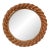 Mid-Century Round Rope Mirror Adrien Audoux and Frida Minet For Sale