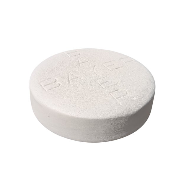 1950s Bayer Aspirin Pill Medicine Plaster Sculpture For Sale - Image 12 of 18