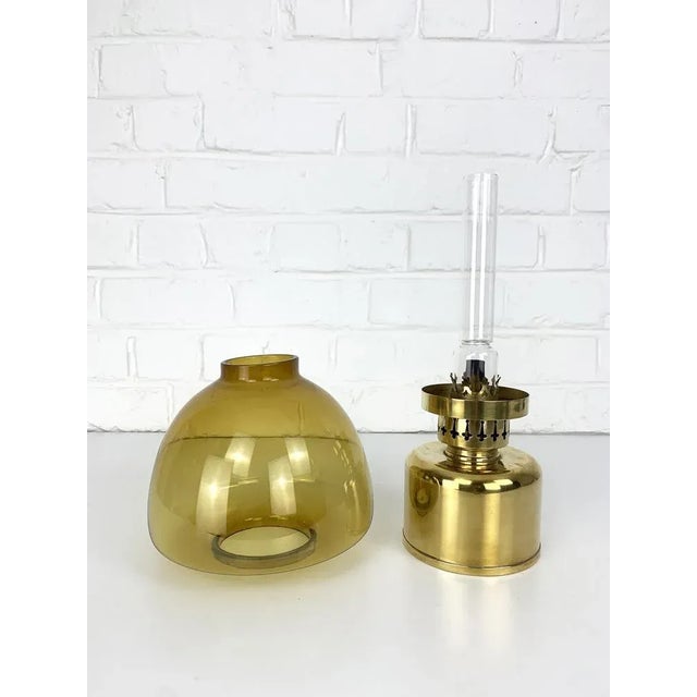 Swedish brass Oil Light by Hans-Agne Jakobsson for AB Markaryd, 1960s For Sale - Image 10 of 13