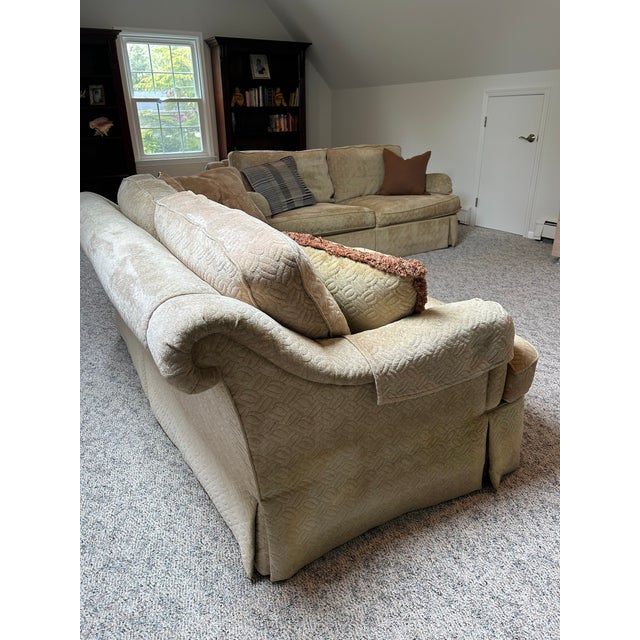 Hancock & Moore Velvet Sofas (2) For Sale In New York - Image 6 of 18