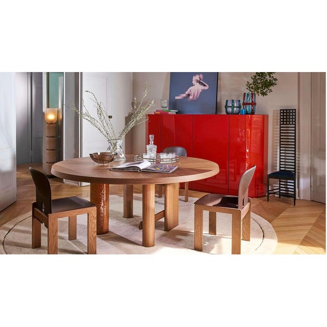 Wood Scarpa 121 Chair by Afra and Tobia Scarpa for Cassina For Sale - Image 7 of 10