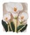"KMC" Ceramic 3 D Calla Lilly Wall Plaque For Sale