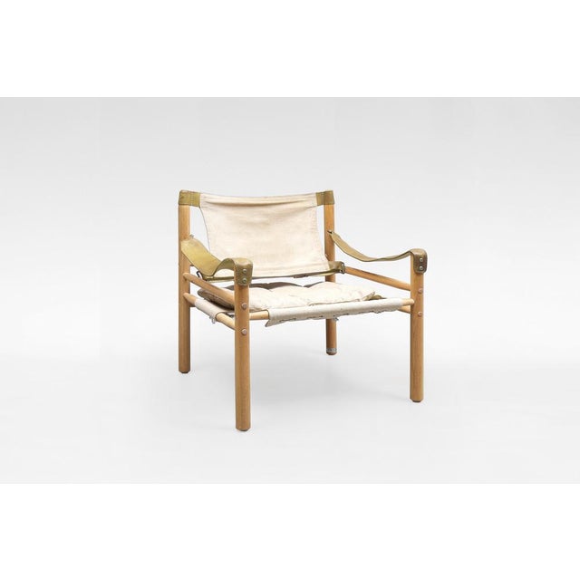 Vintage Scirocco Safari Armchair by Arne Norell for Arne Norell Ab, 1960s For Sale - Image 6 of 6