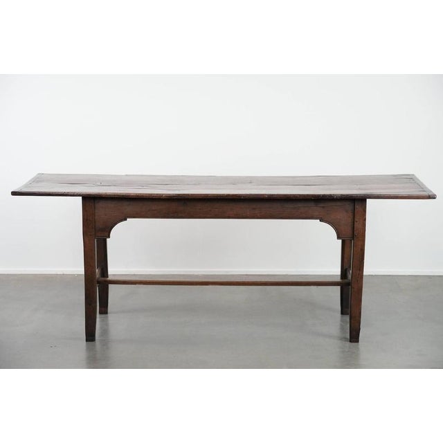 Antique English Oak Dining Table, Early 18th Century For Sale - Image 5 of 18