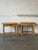 In Style of Henning Kjærnulf Oak Nightstands Set of 2 End Side Tables Vintage Mid-Century Modern 1960s For Sale - Image 12 of 13