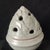Early 20th Century Chinese Ceramic Censer,Guan Ware Crackle Glaze Celadon Porcelain Incense Burner Hand Carved Flowers Pattern For Sale - Image 5 of 10