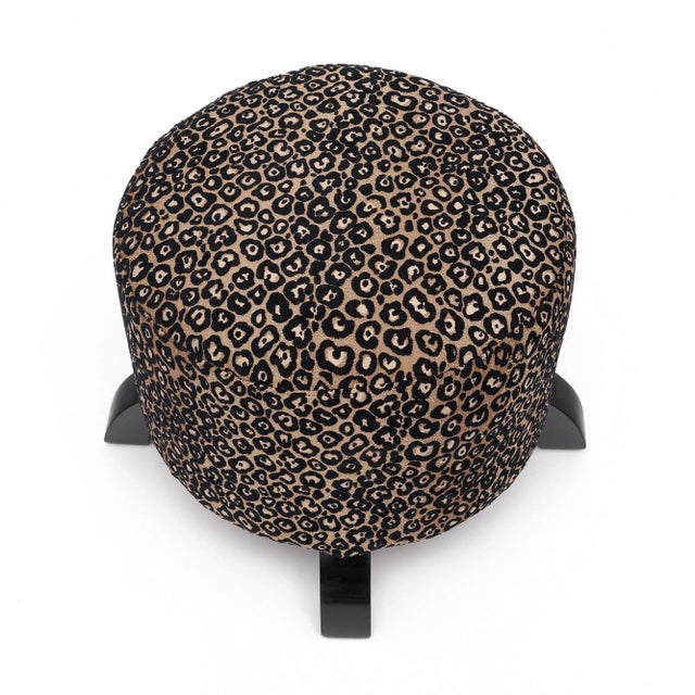 Wood Art Deco French Stools For Sale - Image 7 of 9