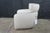Alberta Italian Modern Leather Mina Swivel Armchair Library Club Reading Chair For Sale - Image 17 of 18