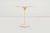 Mid-Century Modern Eero Saarinen for Knoll “Tulip” Side Table, c.1960 – Early Carrara Marble Top For Sale - Image 3 of 8