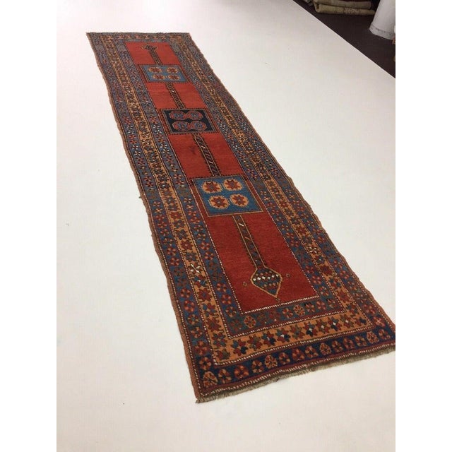 Brown Middle Eastern Rug in Wool For Sale - Image 8 of 11