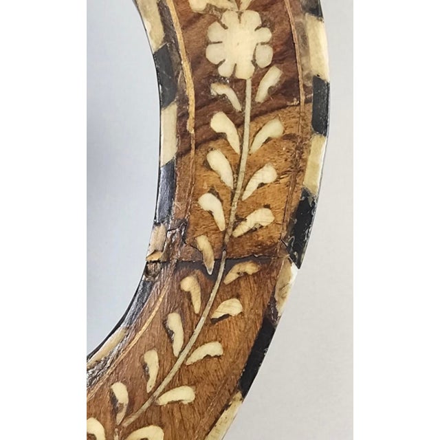 Late 19th Century Anglo Indian 19th Century Inlaid Aide Chair For Sale - Image 5 of 10